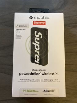 Supreme Mophie Powerstation Wireless XL Qi Compatible FW19