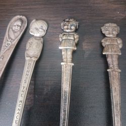 1 Gerber Baby Spoon 1 Dennis The Menace Spoon 2 Campbell's 