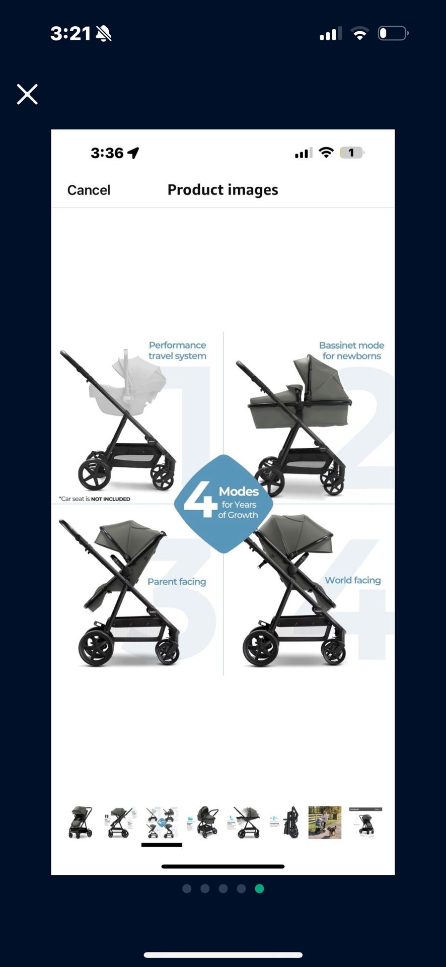 Brand New Mom Push Stroller