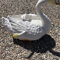 Vintage swan tureen soup dish