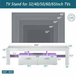 Modern Lighting 63 inch TV Stand