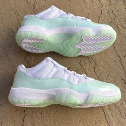 New Nike Air Jordan 11 Retro Low White Igloo Shoes Women’s 9.5 11.5, Men’s 8 10