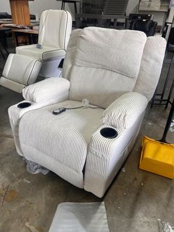 360° Swivel Rocker Recliner Chair with Heat & 8-Point Massage, Oversized Manual Nursery Glider Recliner with USB Port, Cup Holders, Storage Pockets, 4