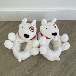 Target Bullseye Slippers Kids Sz 13/1