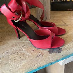 Red Ankle Heels