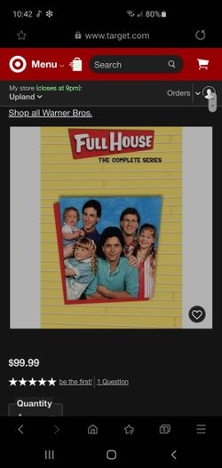 FULL HOUSE DVDS BRAND NEW SEALED