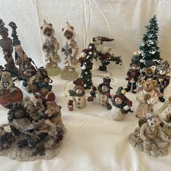 Christmas Boyds Bears Figurines