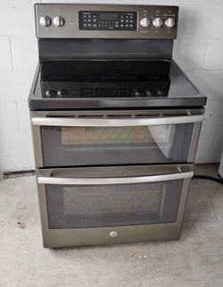GE Electric Range Double Oven