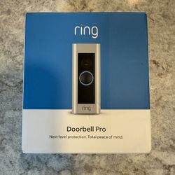 Ring Doorbell Pro With Ring chime WiFi Extender 