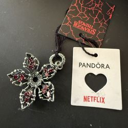 Pandora Flower Pendent Charm