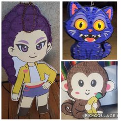 Custom Pinatas for sale (For Kids & Adults)..from $35 & up depending on size & Style..located In Hesperia
