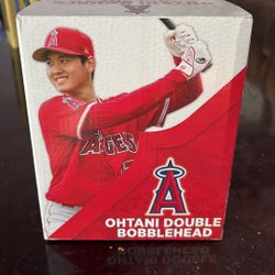 Shohei Ohtani Double Bobble Head