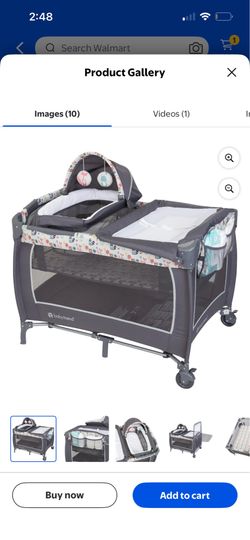 Crib, bassinet and changing station