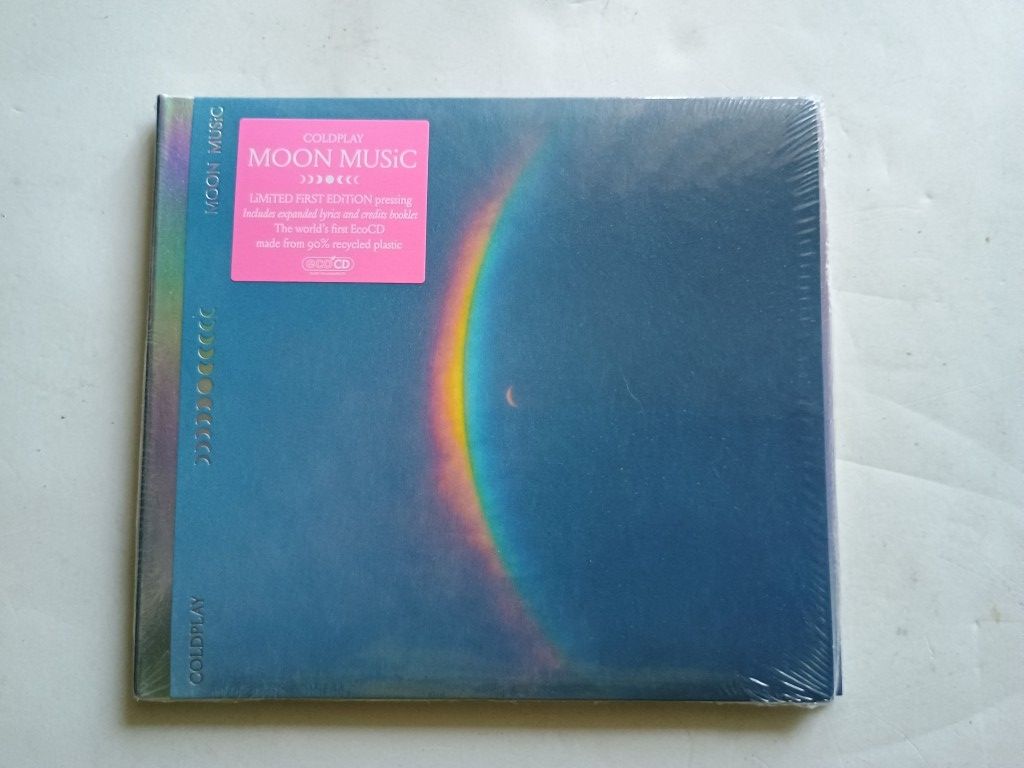 Moon Music EcoCD Coldplay With Signed Art Card