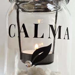 Handmade Glass Candle Holder – CALMA
