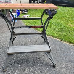 Collapsible Black and Decker Workbench