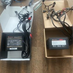Lot of 2 ATX Power Supply Units for PC 600W & 650W