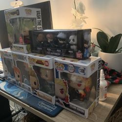 Cheap Funko Pop Bundle ( Jujustu Kaisen , Avatar , One Piece , Demon Slayer)