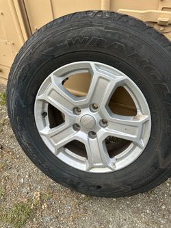 2020 Rims and tires Jeep 5pcs