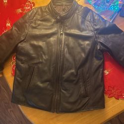 Men’s Large Marc New York Leather Jacket