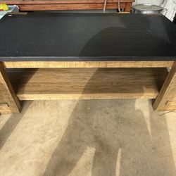 Pottery Barn Coffee Table And  2 End Tables