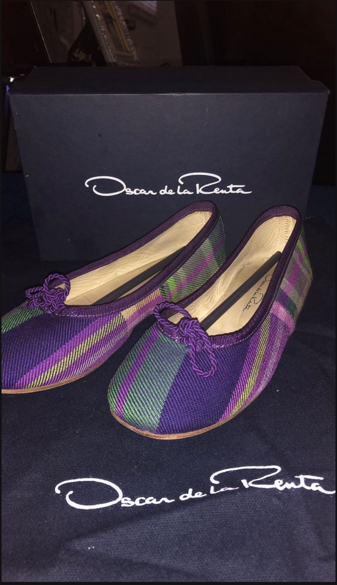 Oscar De La Renta Flats Girl