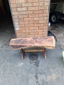 Primitive bench