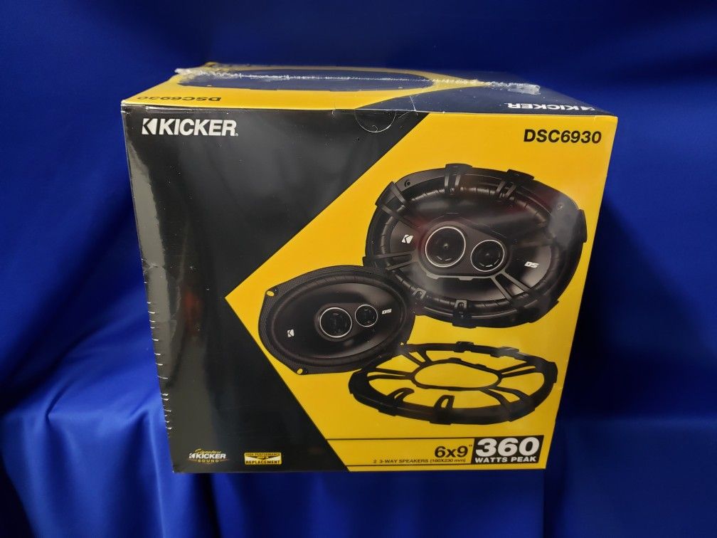 KICKER 6X9 SPEAKERS