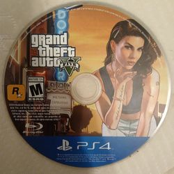 GTA5 PS4 Edition (Like New And Works Fine)