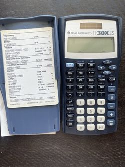 Scientific calculator - Texas Instruments TI-30XIIS