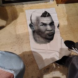 Mike Tyson Hand Drawn 