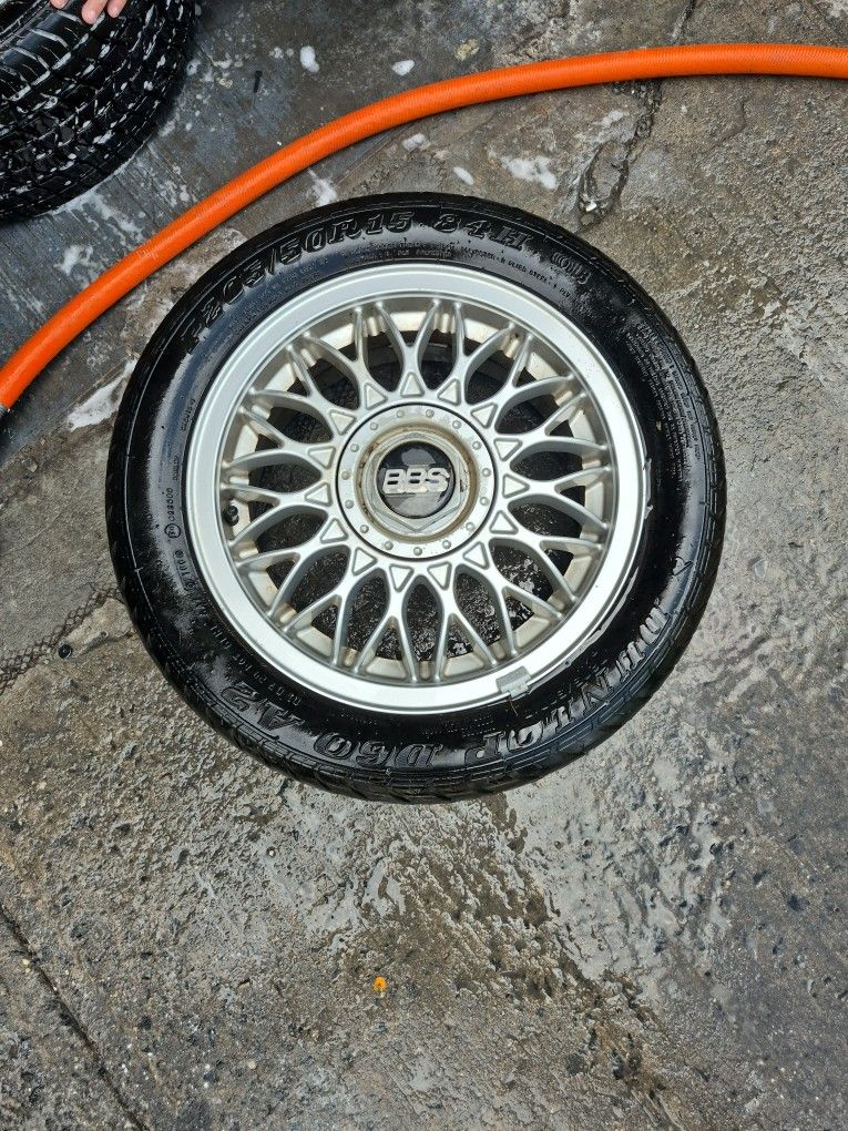 1993 Volkswagen Corrado BBS Wheels Set Of 3 15"