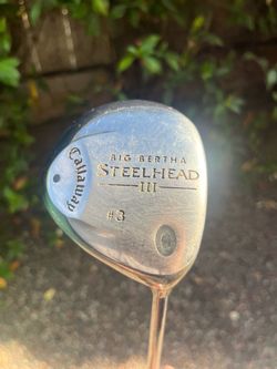 Callaway Big Bertha Steelhead 3 wood