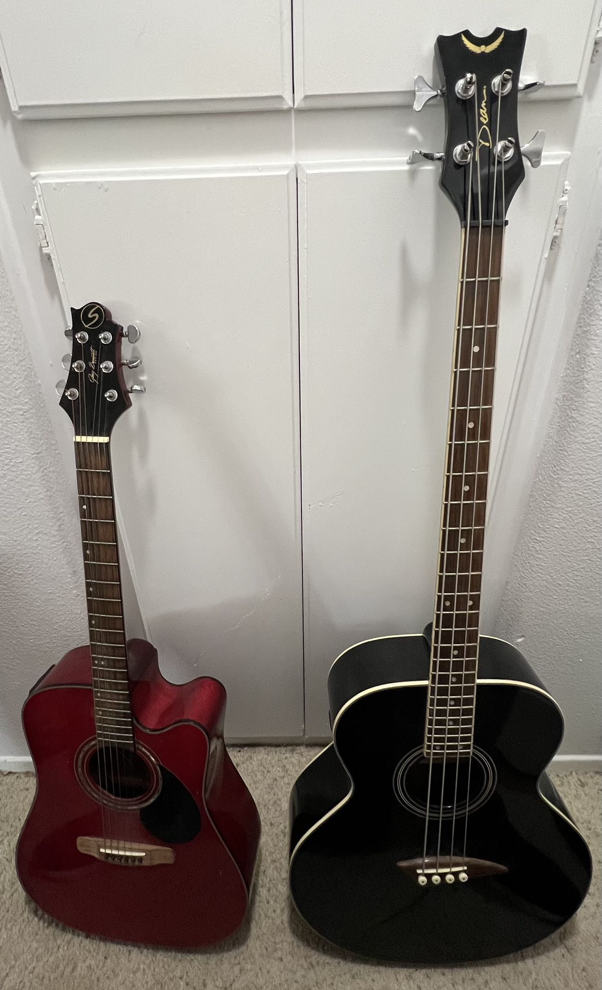 Acoustic Bass And guitar