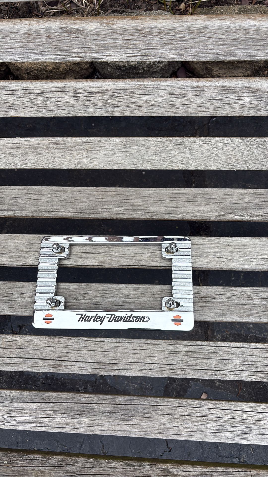 Harley Davidson license plate frame