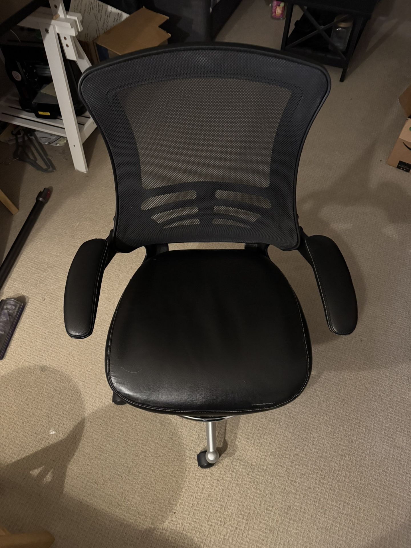 Adjustable Desk Chair With Footrest