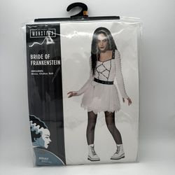 High Quality Dress, Choker, Belt Bride Of Frankenstein Halloween Cosplay
