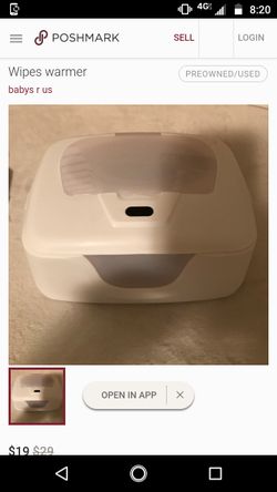 Baby r us wipe warmer