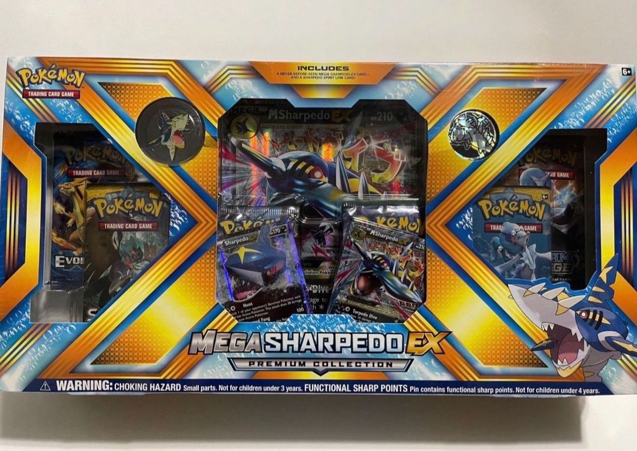 Pokemon Mega Sharpedo GX Premium Collection Box