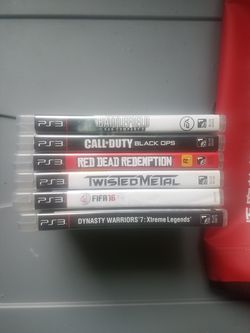 PlayStation 3 games lot. OBO