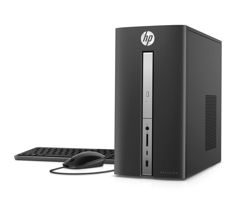 HP Pavilion 570-p033w Desktop Tower, Intel Core i7-7700 , 16GB Memory, 2 TB Hard Drive, Windows 10