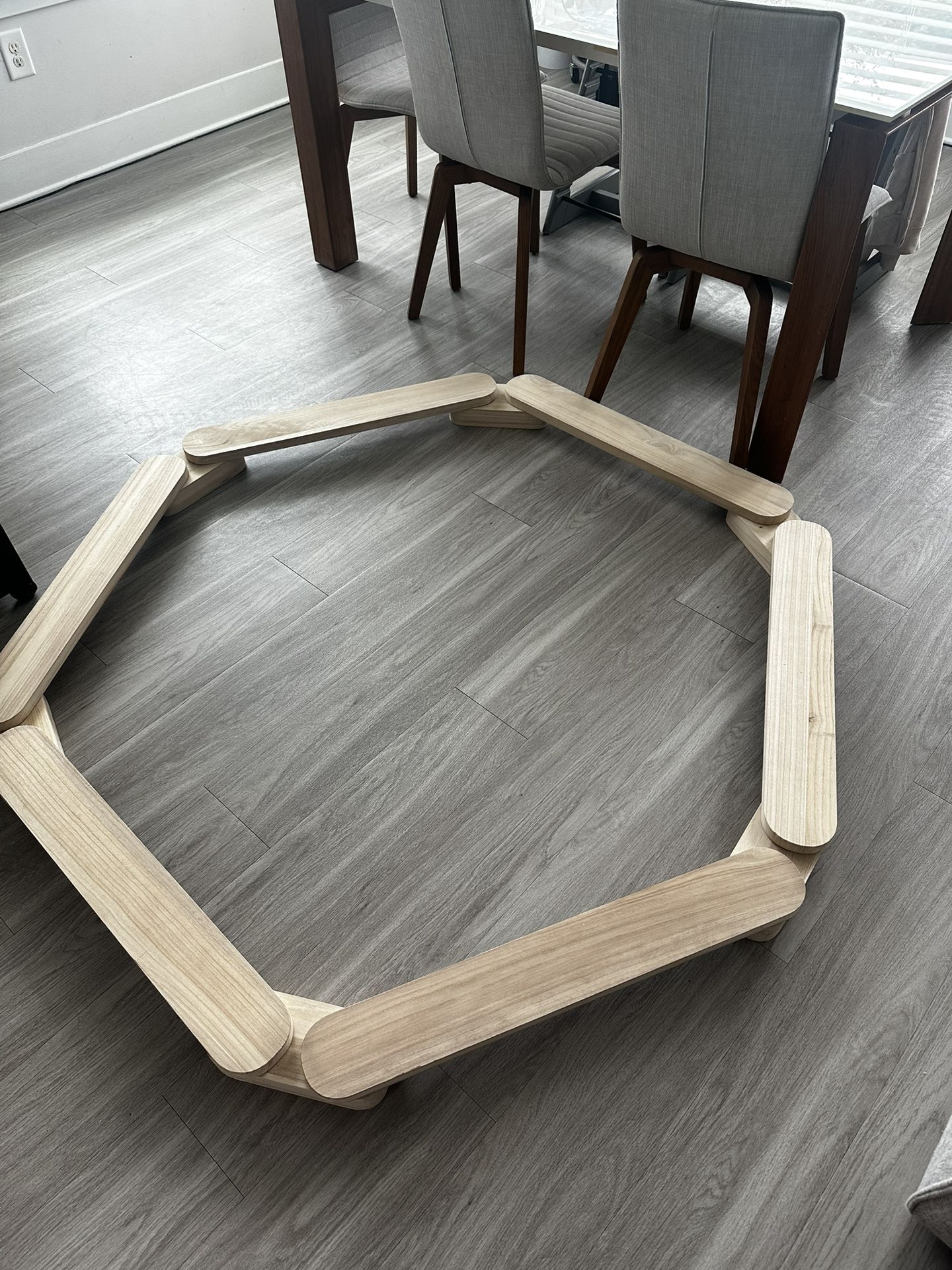 Portable Wooden Balance Beam Set for Toddlers & Kids