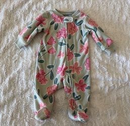 Baby floral onesie
