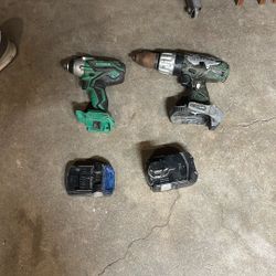 Hitachi Impac And Hammer Dril