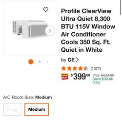 window air conditioner (ac)