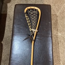 Vintage Wooden Lacrosse Stick