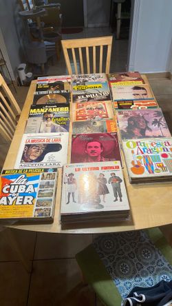 Vintage Spanish LP collection