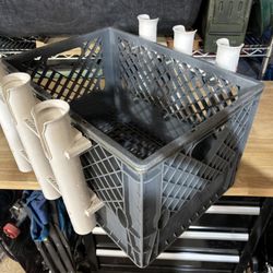 Fishing Rod Holder Crate