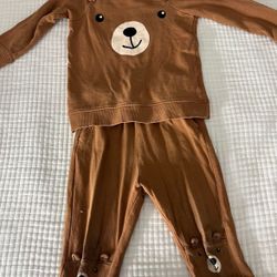 Toddler Kids Sweat Suit Tracksuit Two Piece Set
