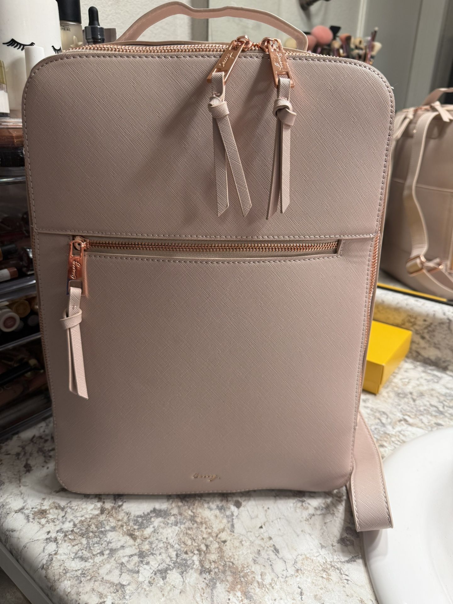 Beautiful Casery Pink Backpack- Brand New